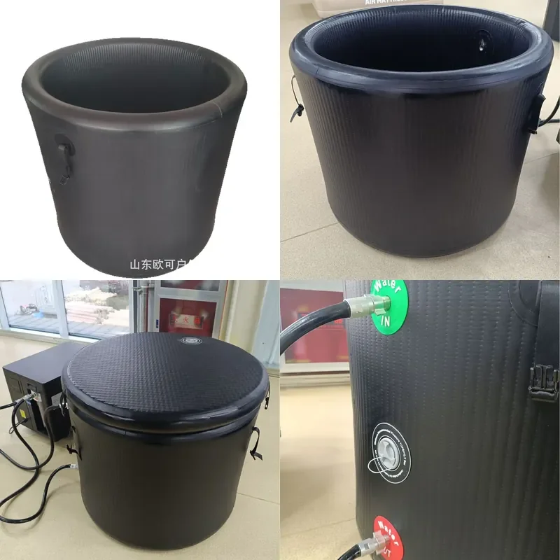 Foldable Ice Bath Tub for Adults Portable Cold Plunge Pool Constant Temperature Home Recovery Bucket