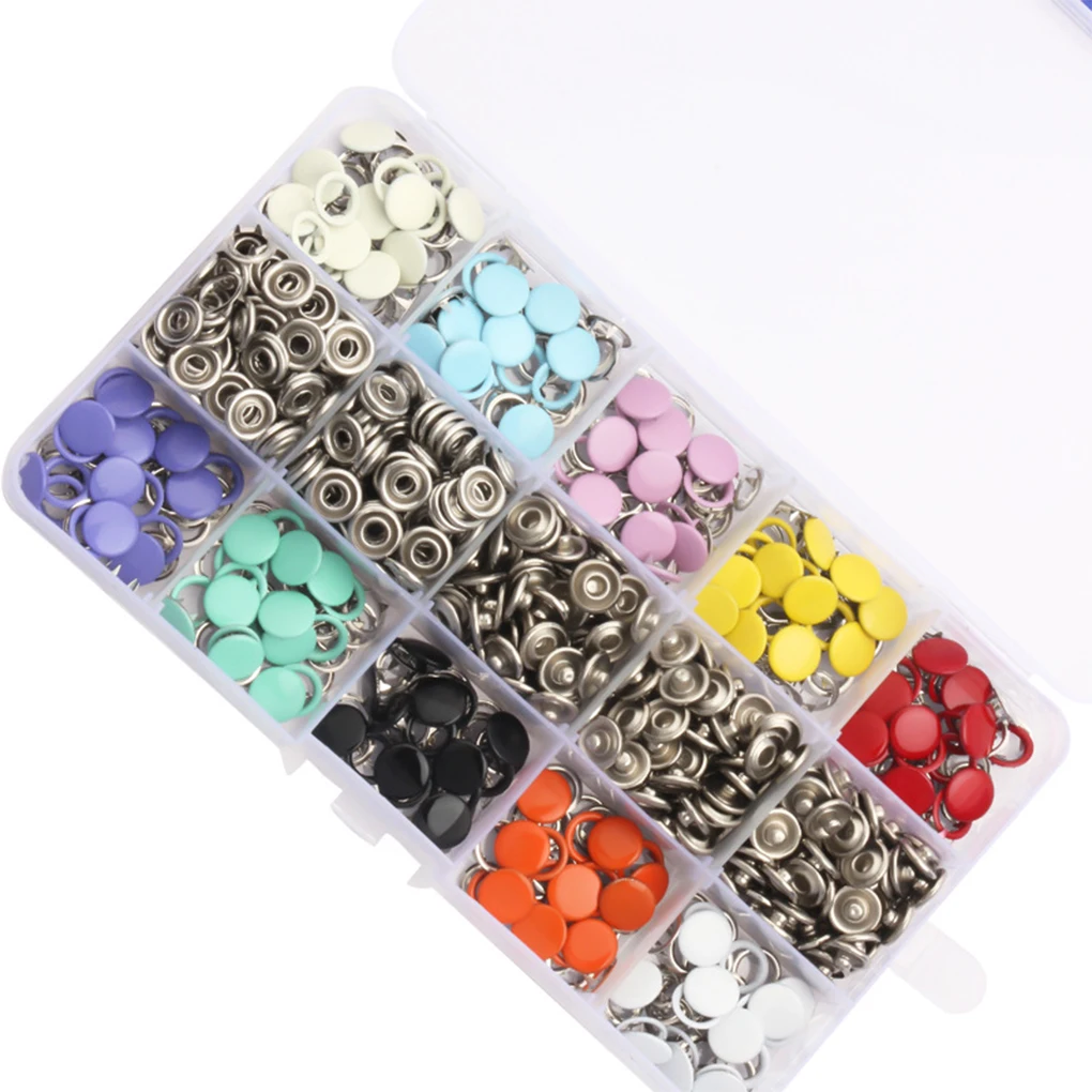 Snap Fasteners Kit - Easy To Durable Sewing Accessories For Clothes Precise Fasteners For Clothes