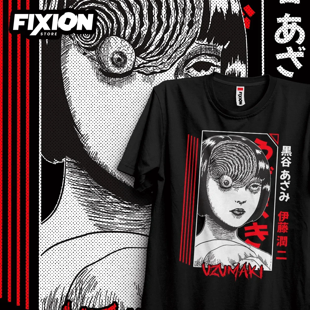 Junji Ito – Colección Abril 6 Anime T Shirt Manga Gift For Anime Lover All Size Cotton