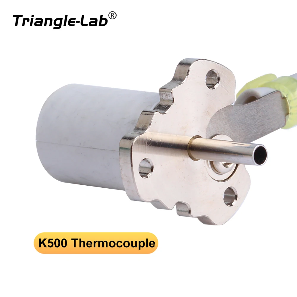 C Trianglelab K500 Termopar Núcleo de calentamiento rápido Compatible con termopar K500 incorporado Impresora 3D Rapido Hotend