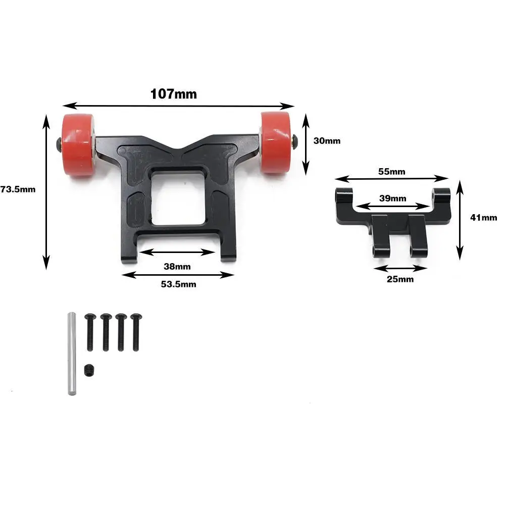 Metal Wheelie Bar for Arrma 1/10 Granite Big Rock 4x4 3S BLX Mega550 Kraton Outcast 4x4 4S BLX RC Car Upgrade Parts