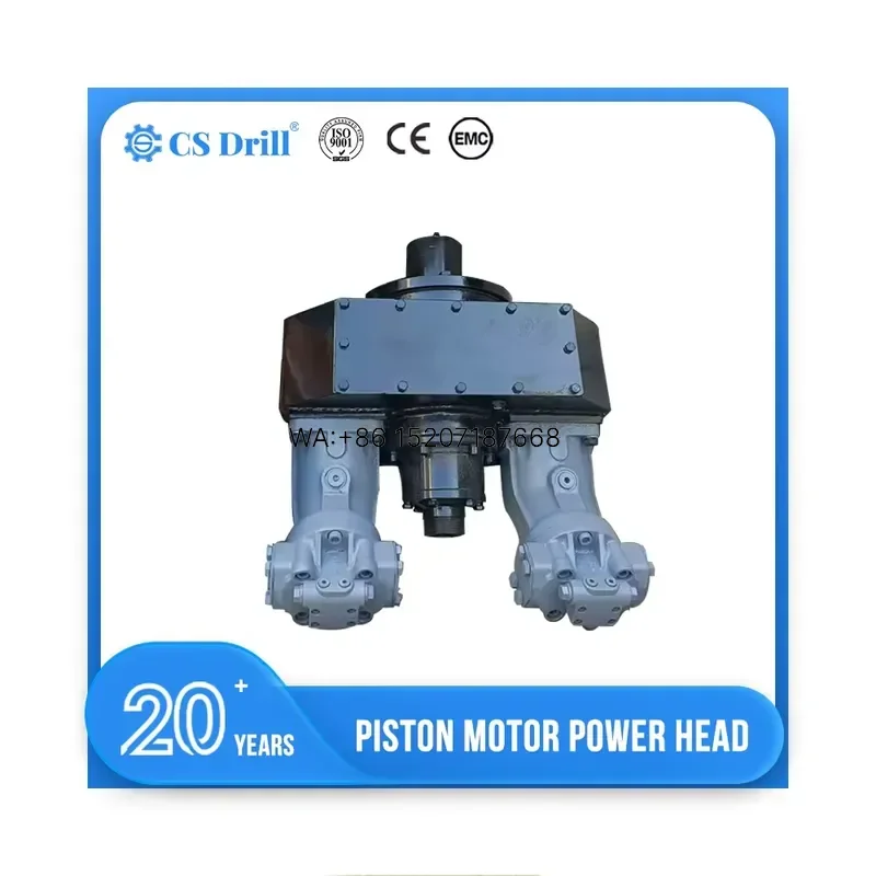 Wmwmnu for Rotary Head CS300H CS400H Drill Rig Piston Motor Power Head High Torque Stable Rotation Durable Mining
