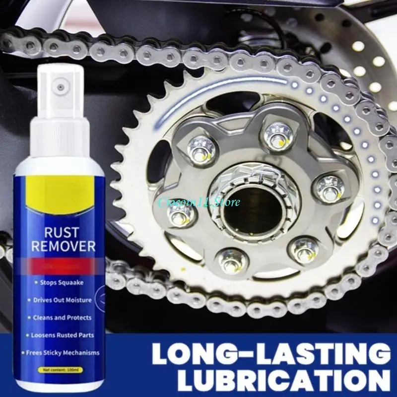 Y1UB Fast Acting Rust Remover Liquid For Cars Motorcycles And Bicycles Metal Parts