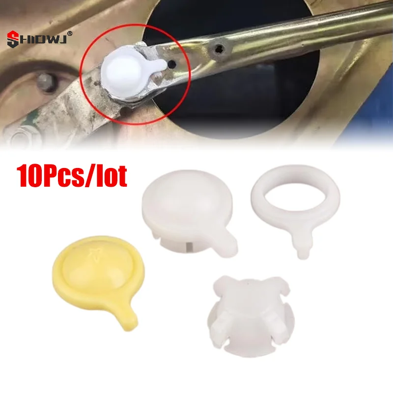 

10Pcs/Lot Front Wiper Connecting Rod Ball Bowl Connectings Buckles Car Truck Plastic Snap Fittings Auto Parts