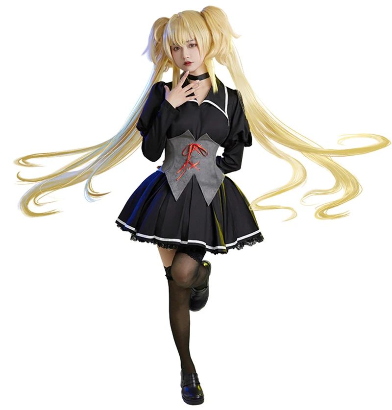 

Anime Shugo Chara Cosplay Hoshina Utau Costumes for Women Uniforms Sailor Suit Tsukiyomi Utau Dress