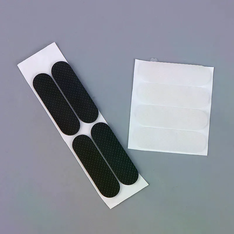 Silicone 4PCS 1.8mm for Black Rubber Feet Thickness Anti-slip Self-adhesive Shockproof Protective Pad