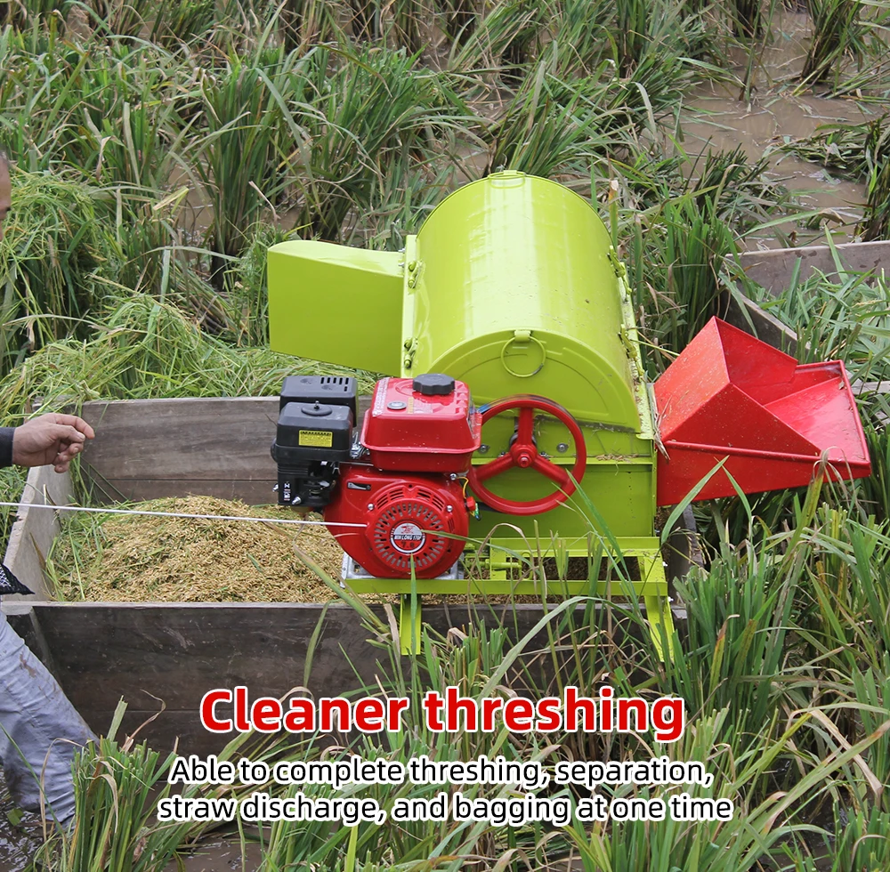 For CHANGTIAN mini rice forage harvester small wheat portable rice thresher for sale philippines