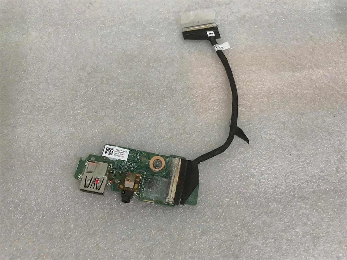0DM82J FOR DELL Inspiron 13 7390 7391 2-in-1 SD card USB audio board with cable 450.0GD01.0001