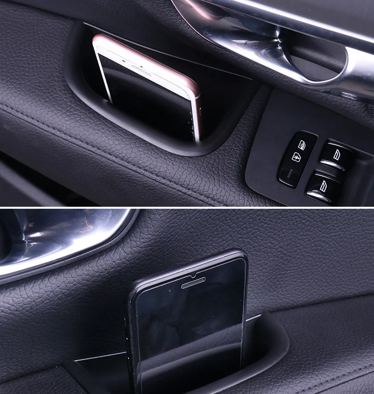 Auto-Styling für Volvo S90 V90 V90CC: Aufbewahrungsbox für die Türarmlehne, Seitentür-Aufbewahrungsbox, Auto-Zubehör – Detail 8