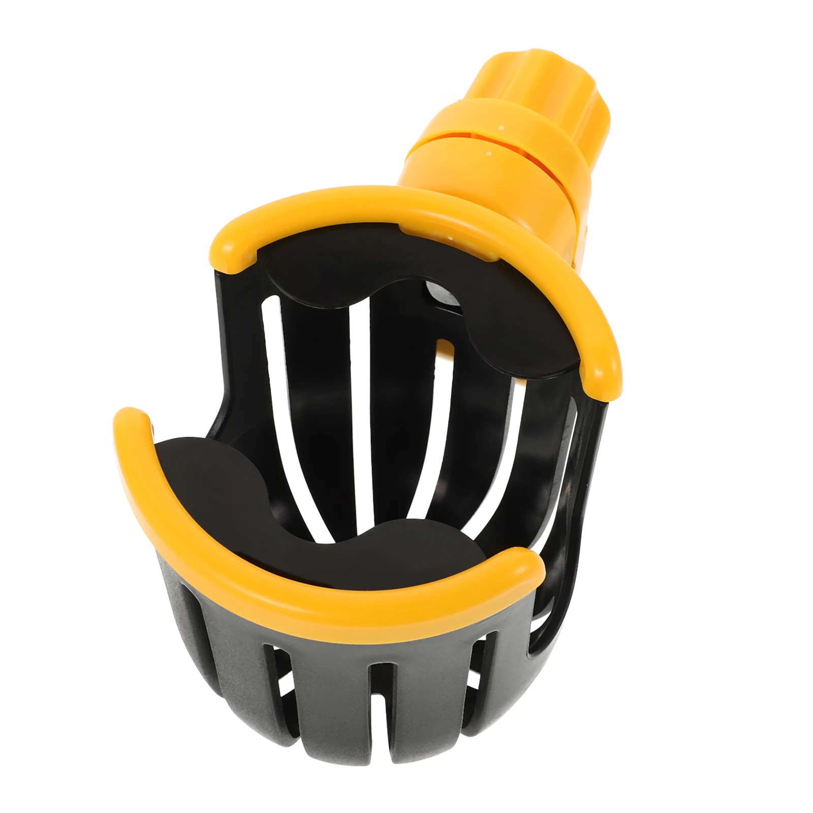 

Water Cup Holder Stroller Milk Bottle Scooter Drink Rotatable ABS Adjustable Size Firm Mount Bike H Shopping Cart Stable