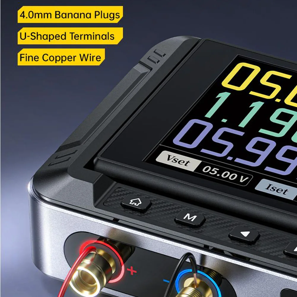 User Friendly Digital Control in DPS150 CNC Power Supply Supports Firmware Upgrades for Enhanced Functionality