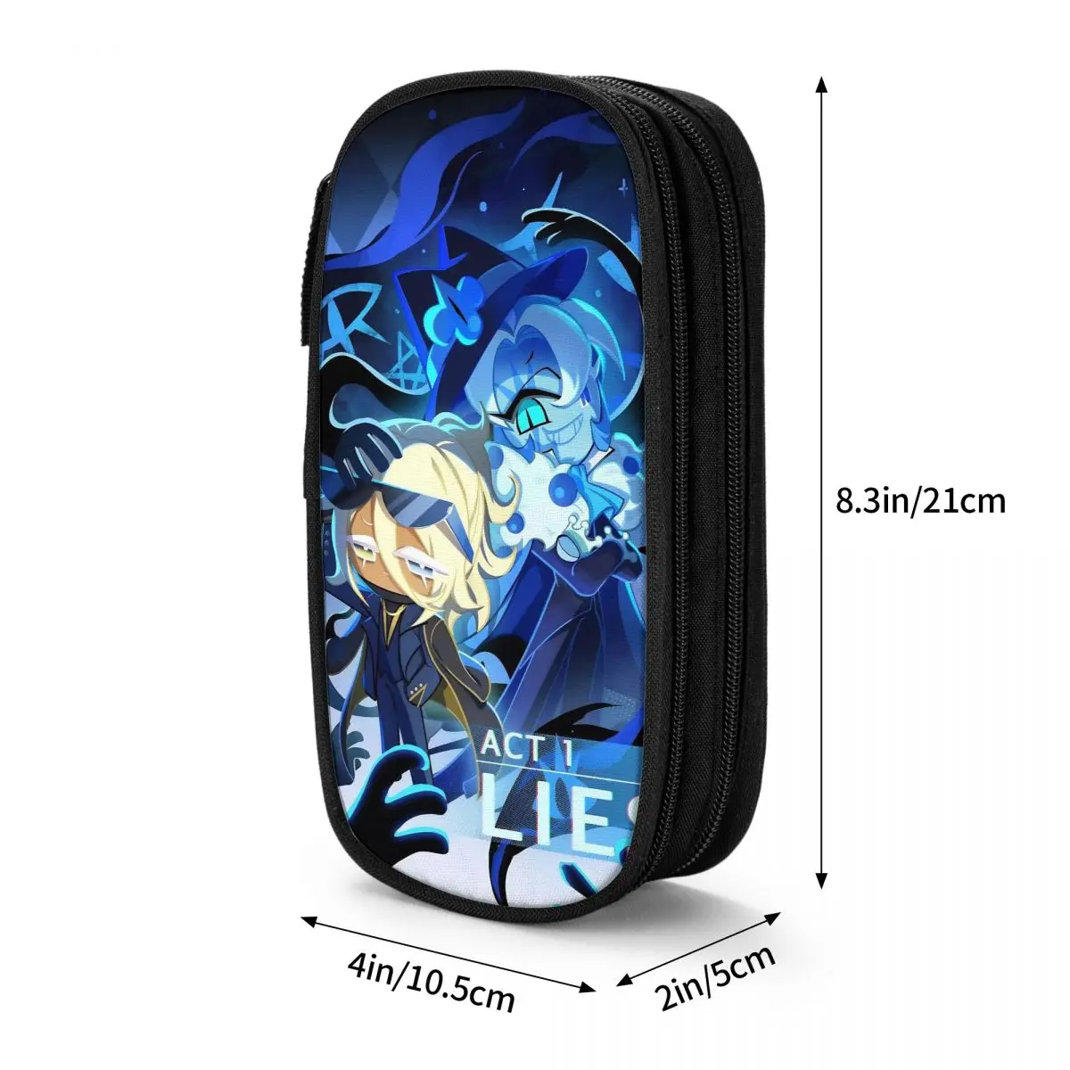 

Shadow Milk Cookie Run Kingdom Pure Vanilla Pencil Case New CRK Cartoon Game Pen Box Bag Student Large Storage School Pencil Box