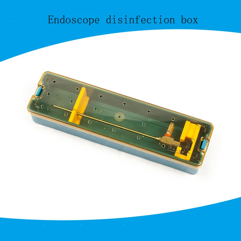 High performance polymer endoscope sterilizing box Nasal arthroscope otoendoscope ventriculoscopy sterilizing box