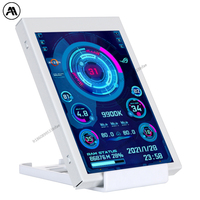 3.5 Inch IPS Type-C Dynamic Secondary Screen, USB PC Monitor for Case & AIDA64, Real-Time System Data Display