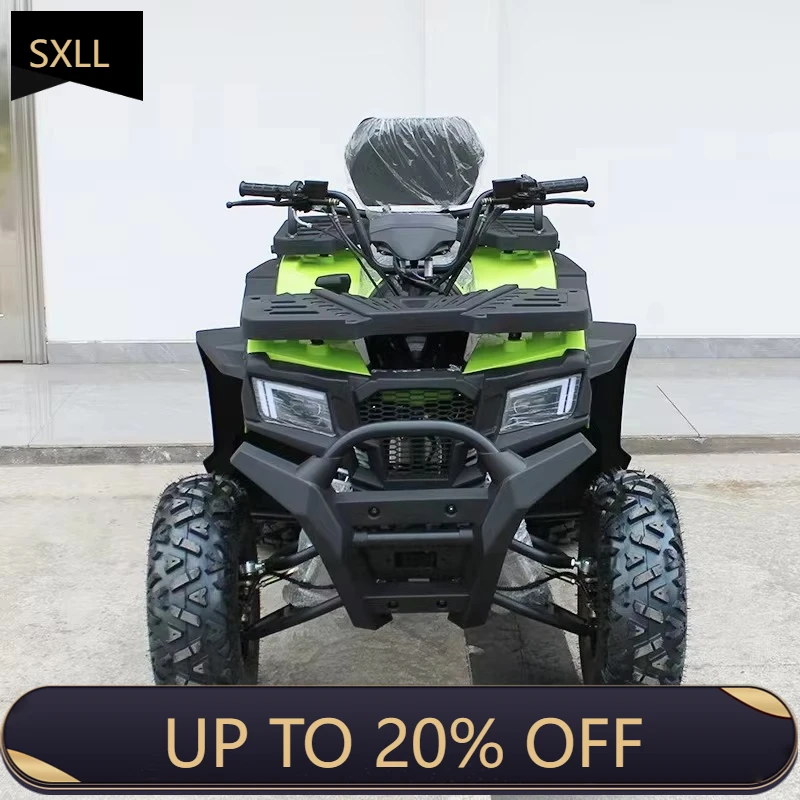 

SXLL SXLL Factory price 200cc all-terrain vehicle 2WD four-wheel mountain four-wheel motorcycle adult automatic chain drive 25N.