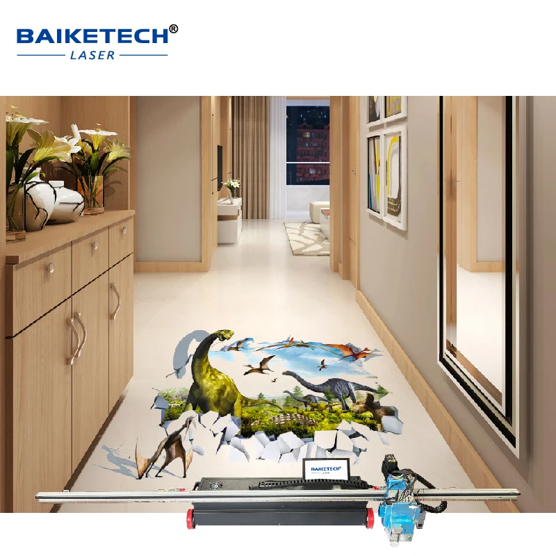 TH-UP32 Preço de atacado 3D UV AI impressora jato de tinta à terra máquina de pintura de estacionamento de carro