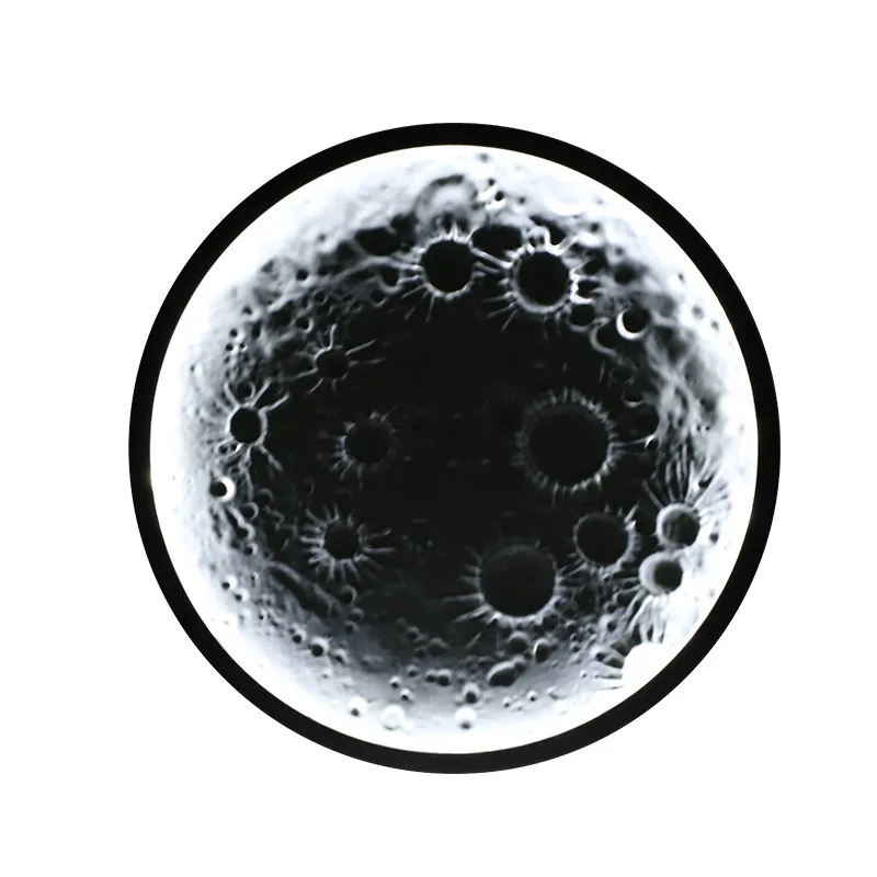 Universal Car LED Decorative Lights Creative Moon Luminous Interior Light USB Connect To Power Auto Accessories