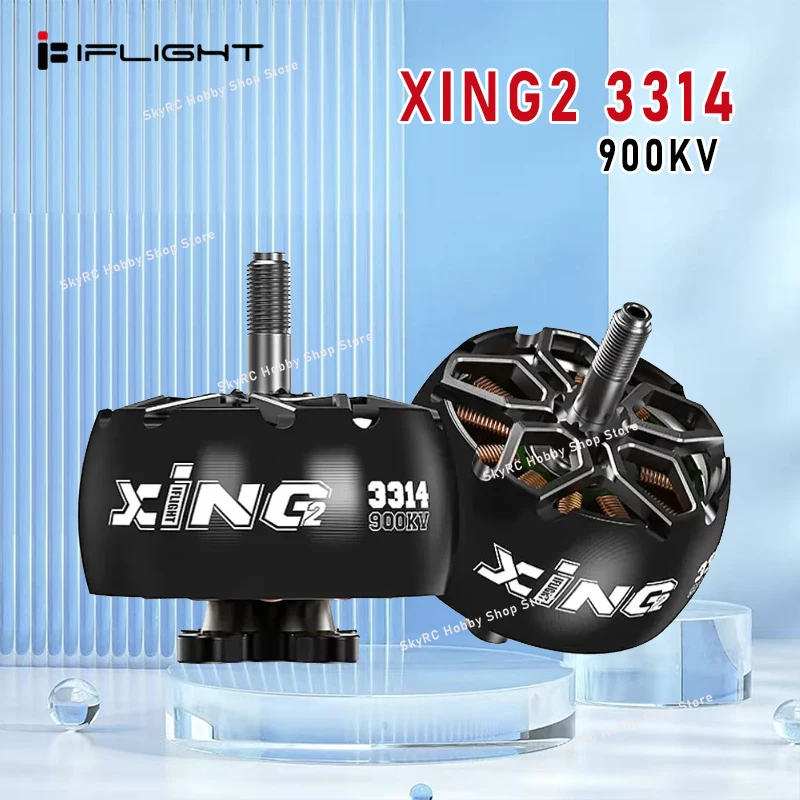 

iFlight XING2 3314 Мотор Cinelifter — 900 кВ 6S с высоким крутящим моментом FPV RC Двигатель дальнего действия для фристайла