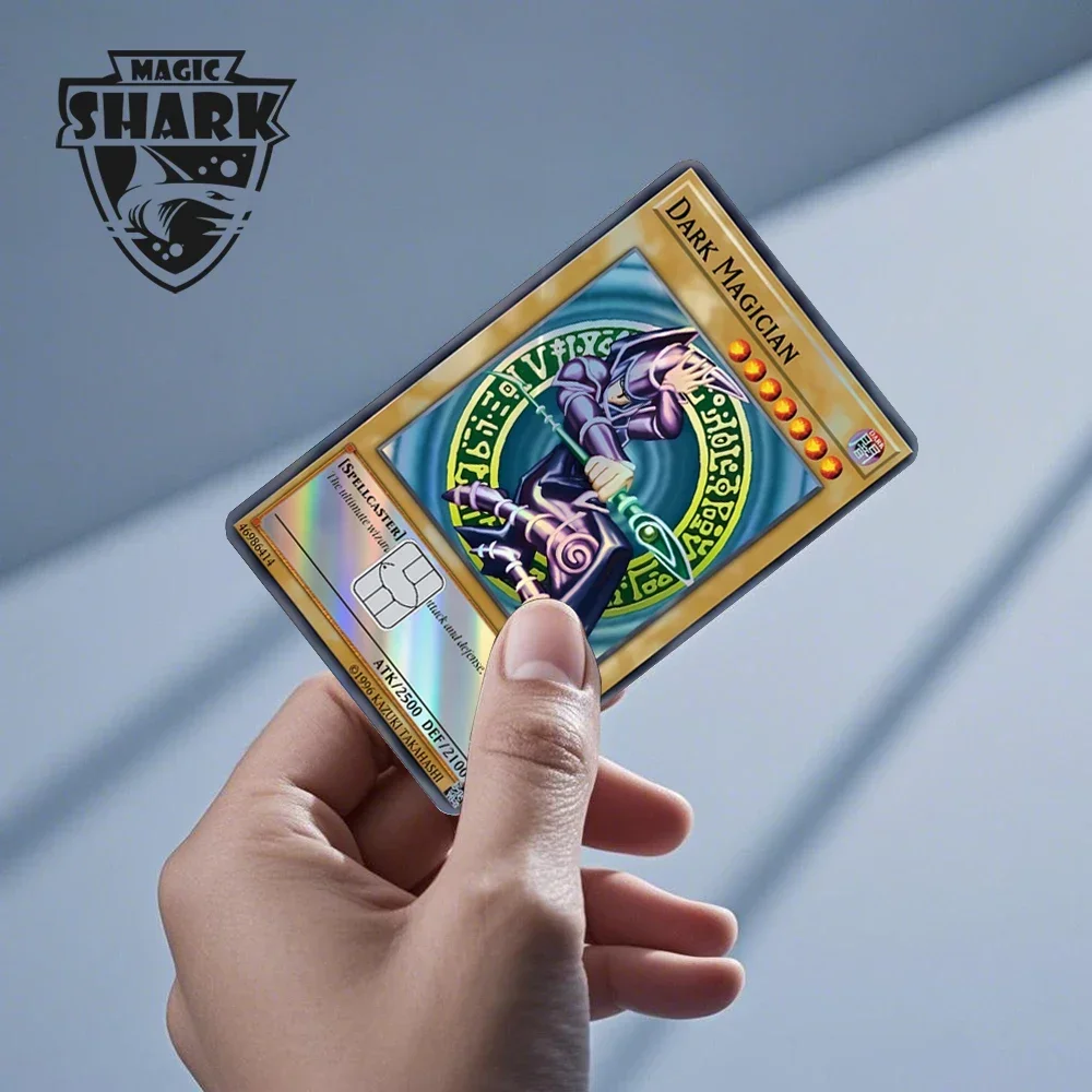 Magic Shark Evil FBI Holographic Laser Shinny Money Credit Bank Debit Film Skin Sticker Cover Kein Verblassen – Detail 10
