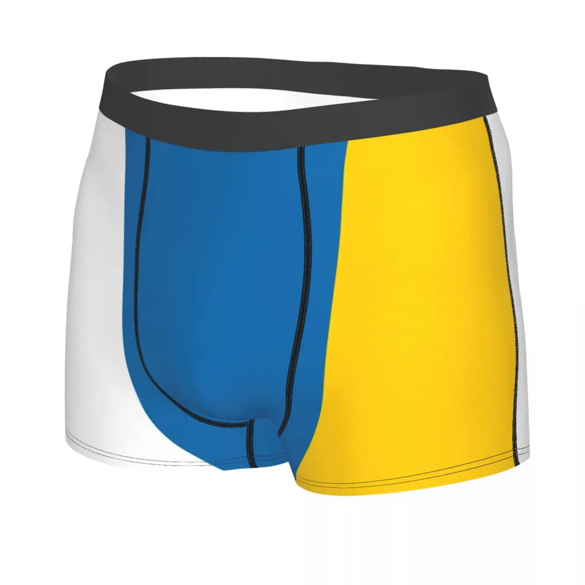 Male Fashion Canary Islands State Flag Underwear Boxer Briefs Men Breathbale Shorts Underpants