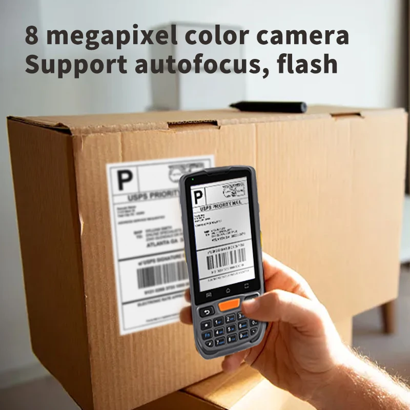 2026 PDA-N60 وعرة 4G واي فاي أندرويد 9.0 المحمولة 1D/2D ماسح الباركود HF LF قارئ رفيد UHF جامع البيانات المساعد الشخصي الرقمي 1.5 متر الصناعية