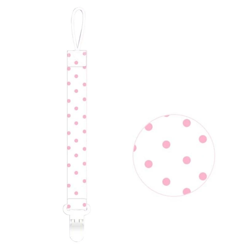 

97BE Adjustable Pacifier Clip Holder Convenient & Safe Pacifier Strap Teether Strap Baby Toy Hanger for Convenient Use Gift