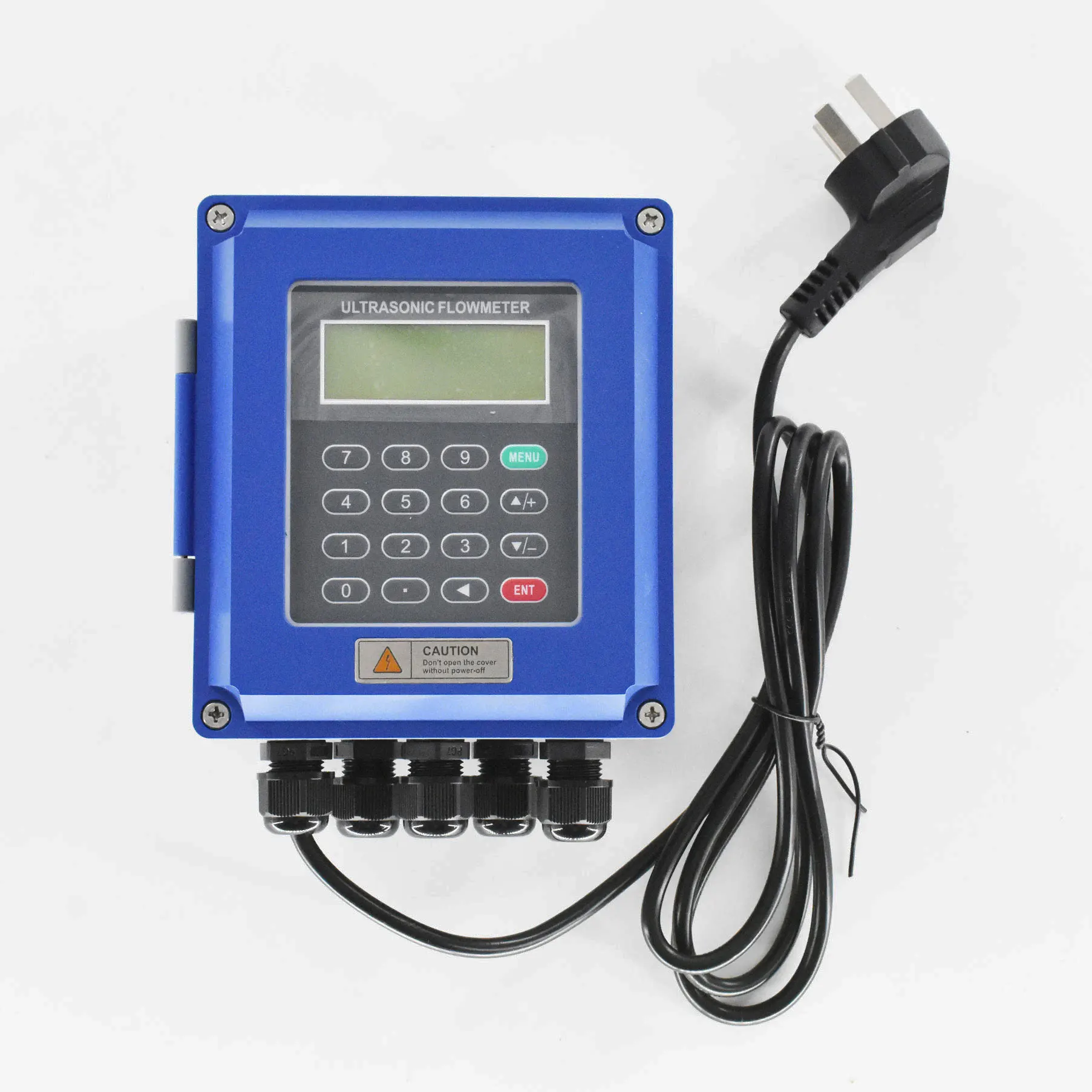 Medidor de vazão ultrassônico com medidor de calor medidor de energia pt100 TUF-2000B medidor de vazão de água braçadeira montada na parede no medidor butu modbus