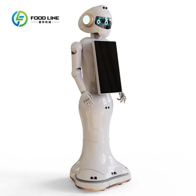 Robot d’accueil professionnel à grand écran