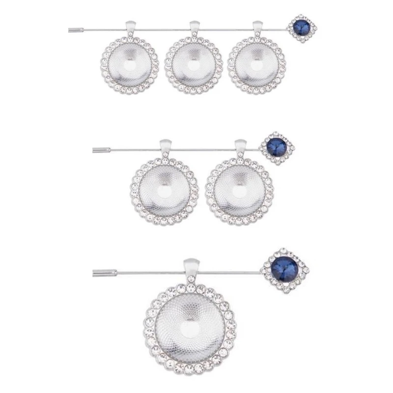 573B Customizable Photo Locket Pendant for Bridal Bouquet Jewelry Souvenir
