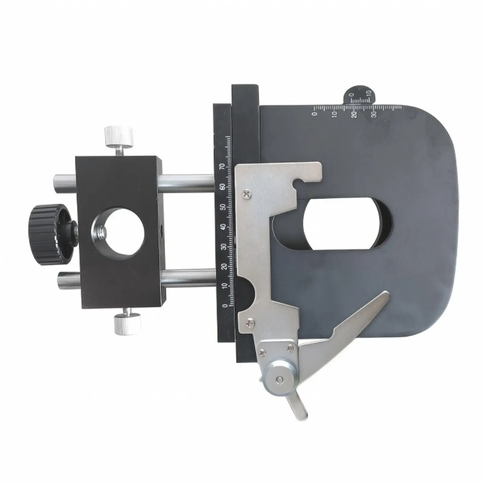 Movable Microscope Stage for Stereo Zoom and Compound Scopes with Precise X Y Axis Positioning Control