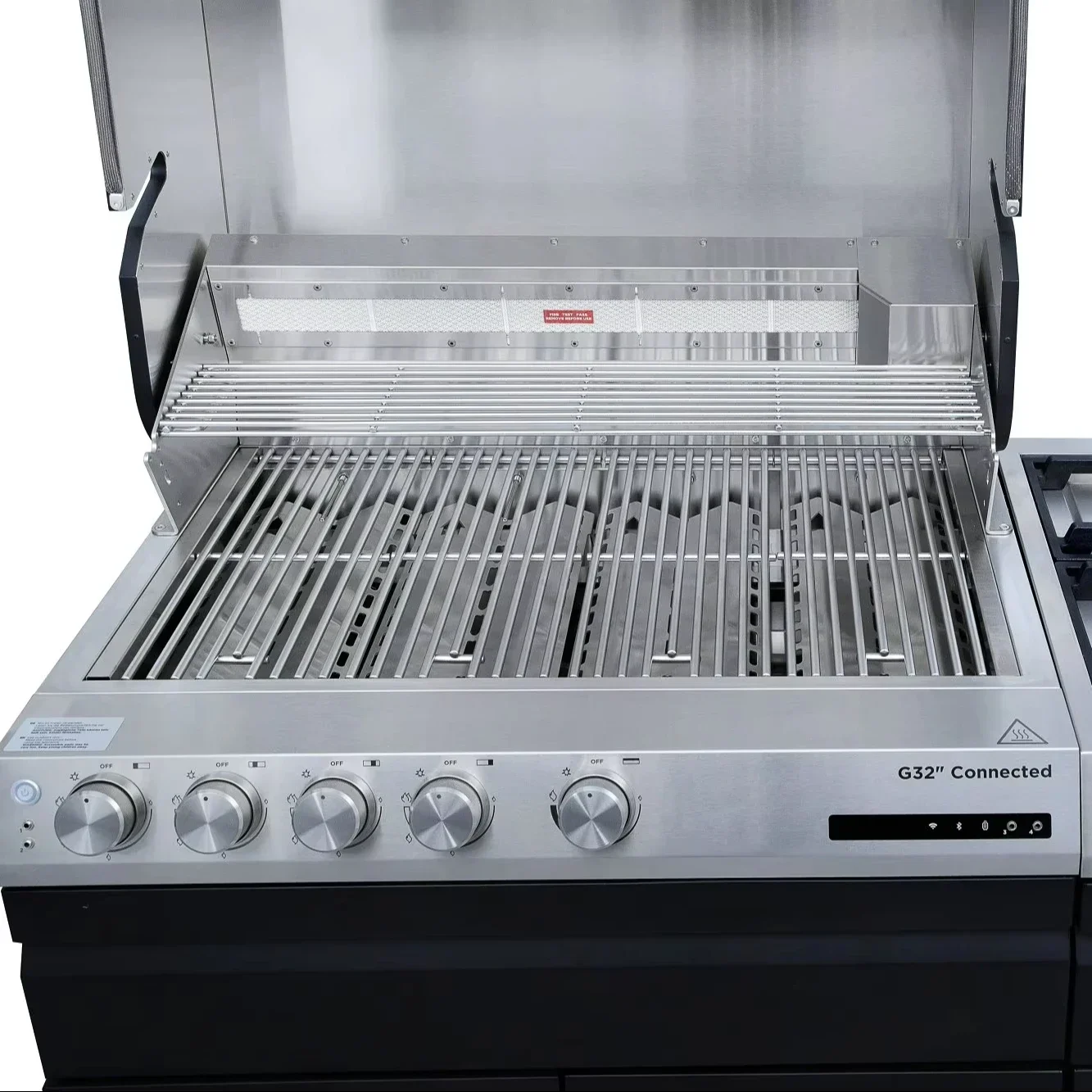Stainless Steel Grill Premium Black Edition Cast Stone Folding Trolley Electronic Ignition Modern Premium