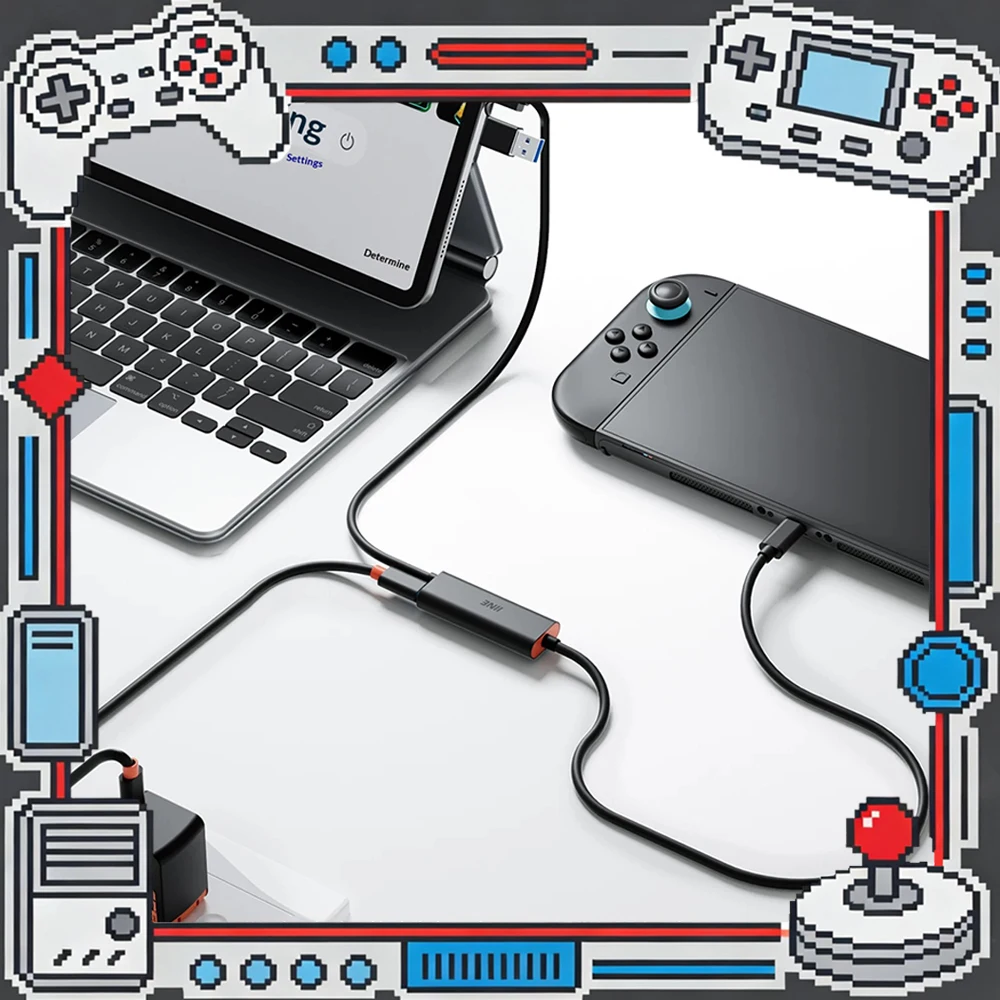 iine-ns2-video-acquisition-line-design-of-dual-interface-for-high-definition-acquisition-pd100w-fast-charge-acquisition-line