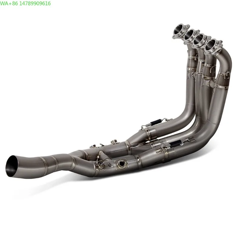 

Forged Exhaust System For MotorcycleExhaust Header For S1000RR S1000R 2019-2025 High Performance Titanium Racing Front Exha