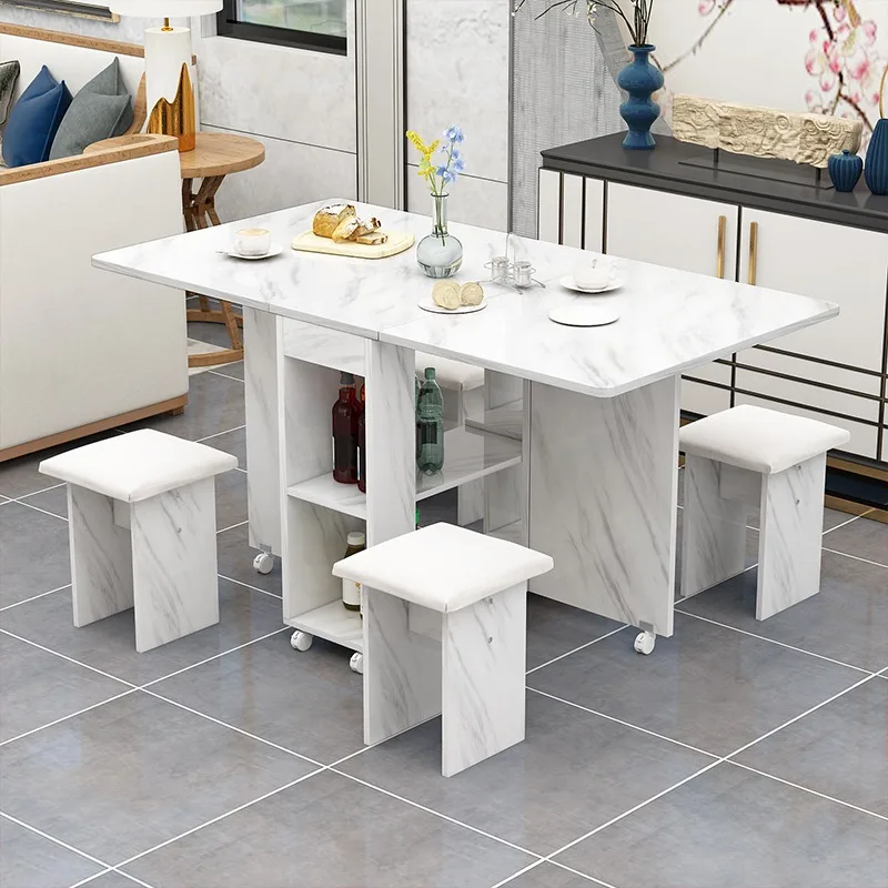 Modern Dining Table Set Glass Luxury Design Dining Room Kitchen And Restaurant Use With Chairs Oval Table Dining Furniture