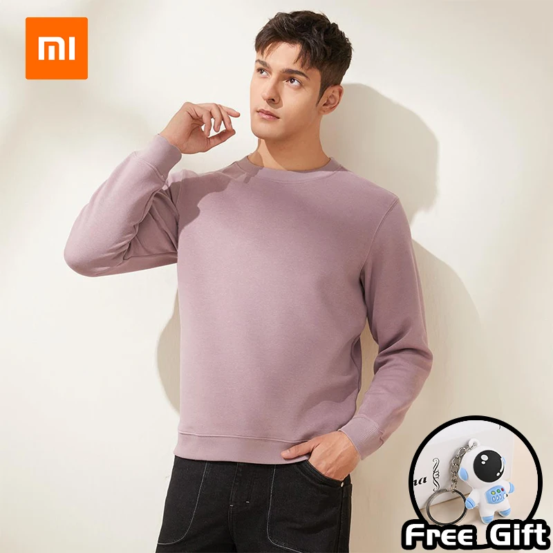 

Мужской повседневный свитер Xiaomi 90FUN для спорта на все сезоны, из комфортной ткани, антистатический
