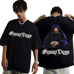 2024 Hot Sale Rapper Snoop Dogg Graphic T Shirt Men Hip Hop Fashion Style Funny T Shirt Summer Men Oversized T-shirt Streetwear