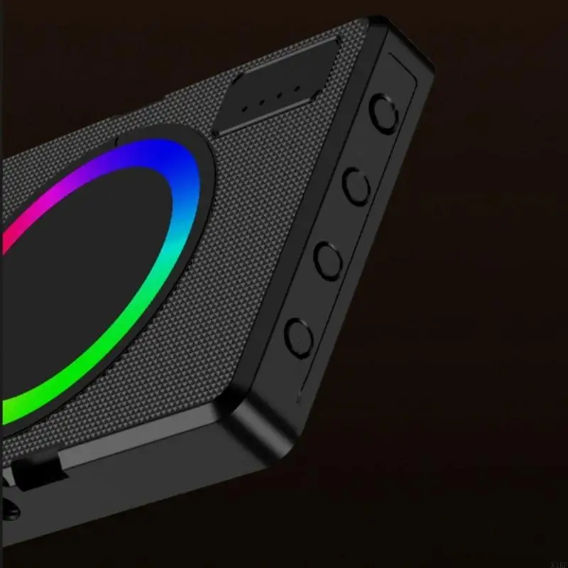 Multifunctional Clip On Beauty Light Color Changing Phone Fill Light For Video Outdoor K1KF