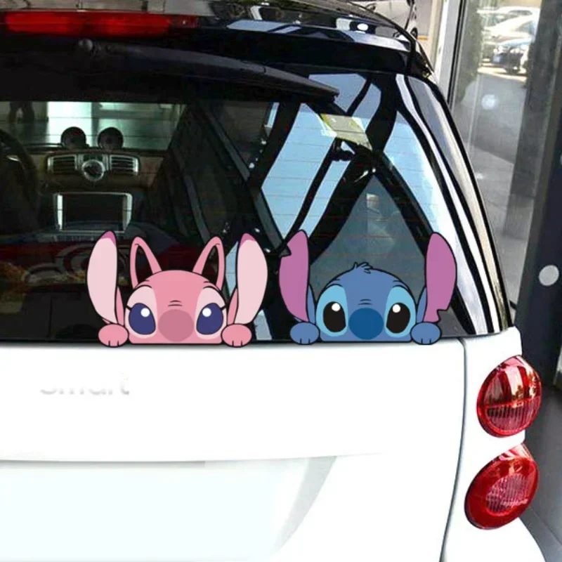 Cartoon Anime Cute Star Baby Stitch Angel Cover Scratches Motorcycle Car Window Luggage Computer Stickers Wholesale