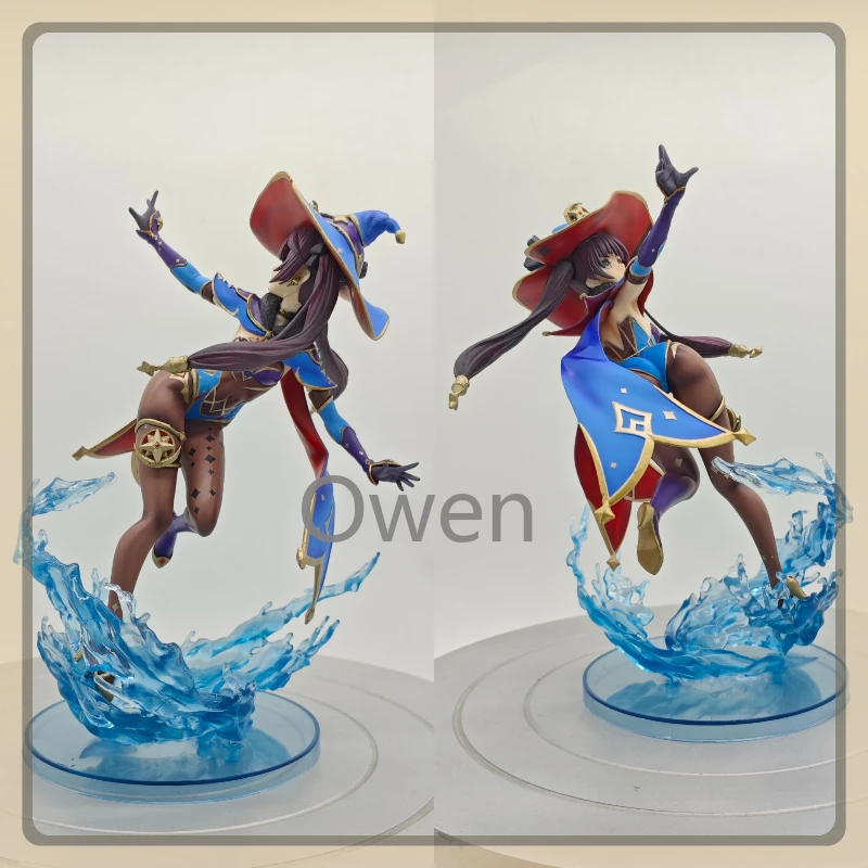 لعبة الهاتف المحمول أنيمي جينشين تأثير عالم التنجيم منى ميجيستوس أرقام مثير نيلو عمل أرقام 23 سنتيمتر البلاستيكية جمع عيد ميلاد اللعب