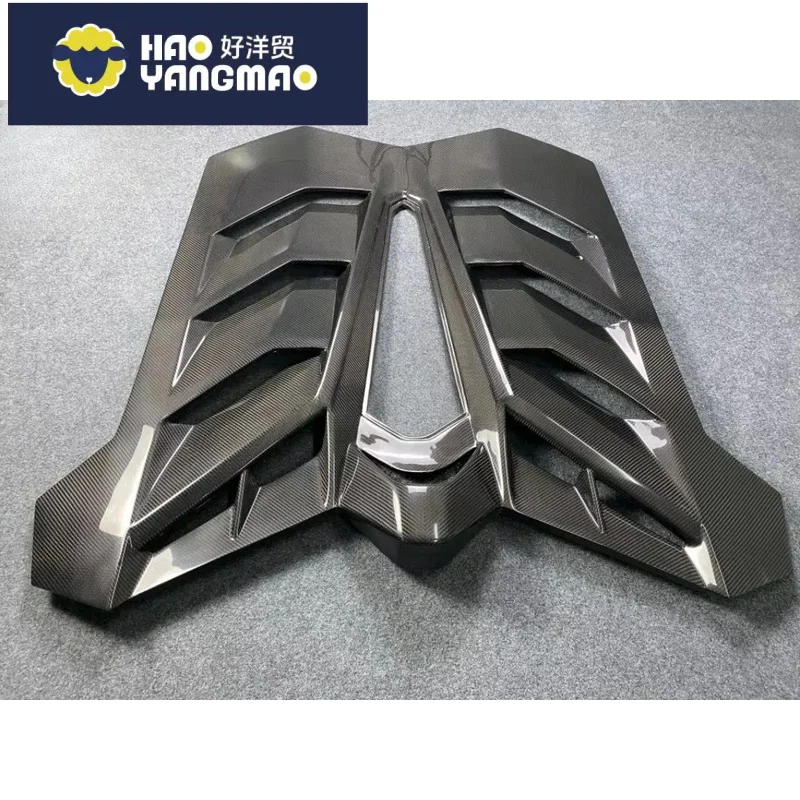 Applicable to LP700 LP720 LP750 Elite SV-J Shape Carbon Fiber Front Hood DoubleSided Air Vent Cover