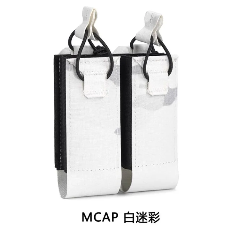 MCAP Snowfield Camouflage Outdoor Sports MOLLE MPX UMP P90 Suitable Dual 45 Multi-purpose Magazine Bag