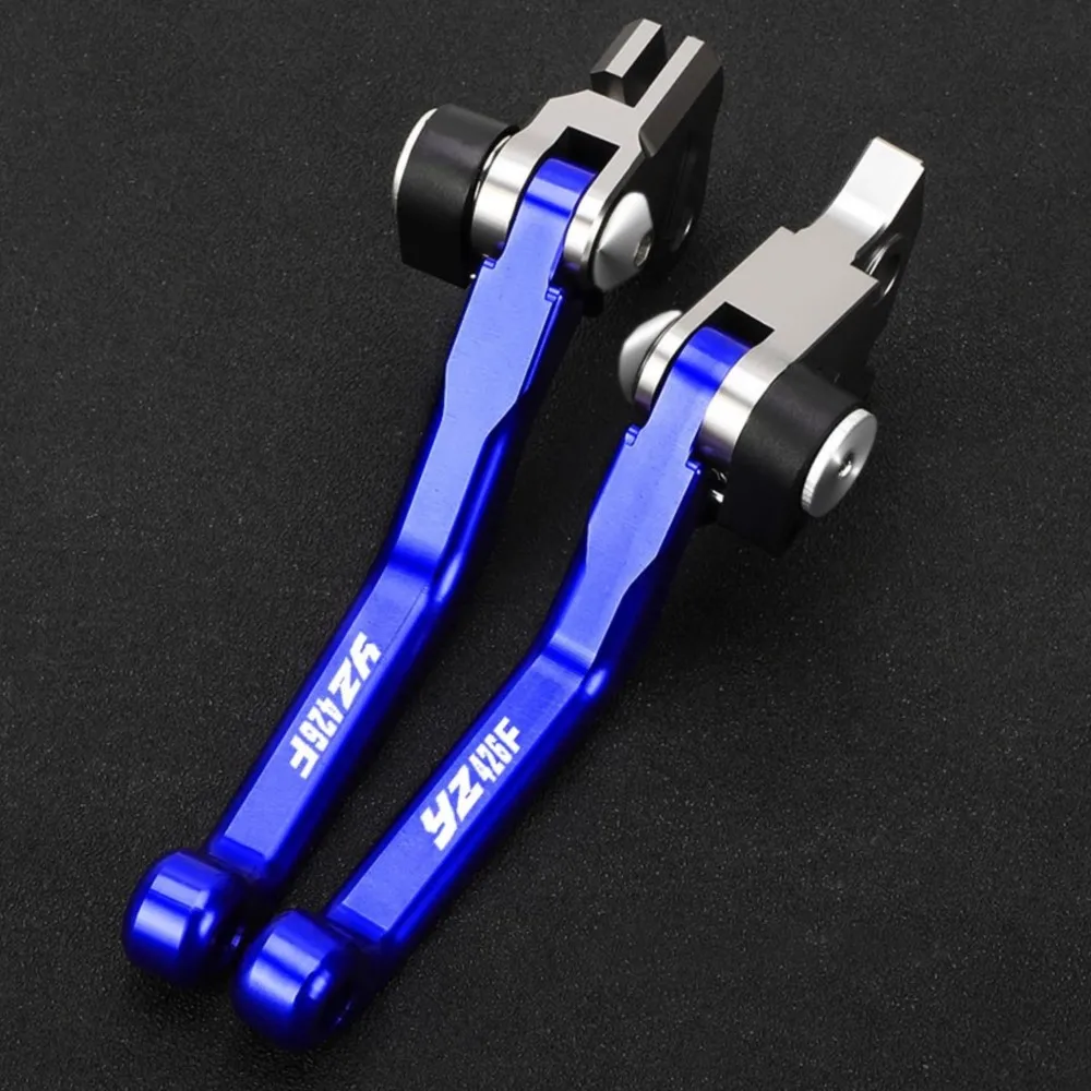 

Motocross Aluminum Alloy Folding Pivot Brake Clutch Levers Handle For YAMAHA YZ426F 2001-2005 2006 2007 Off-Road Pit Dirt Bike