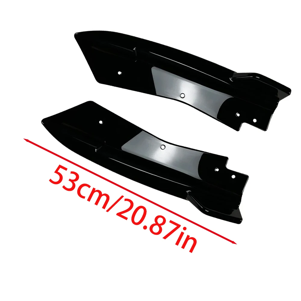 Rear Bumper Splitter Canards Side Spoiler Diffuser Body Kit for BMW X3 G01 LCI M Sport 2022 onwards