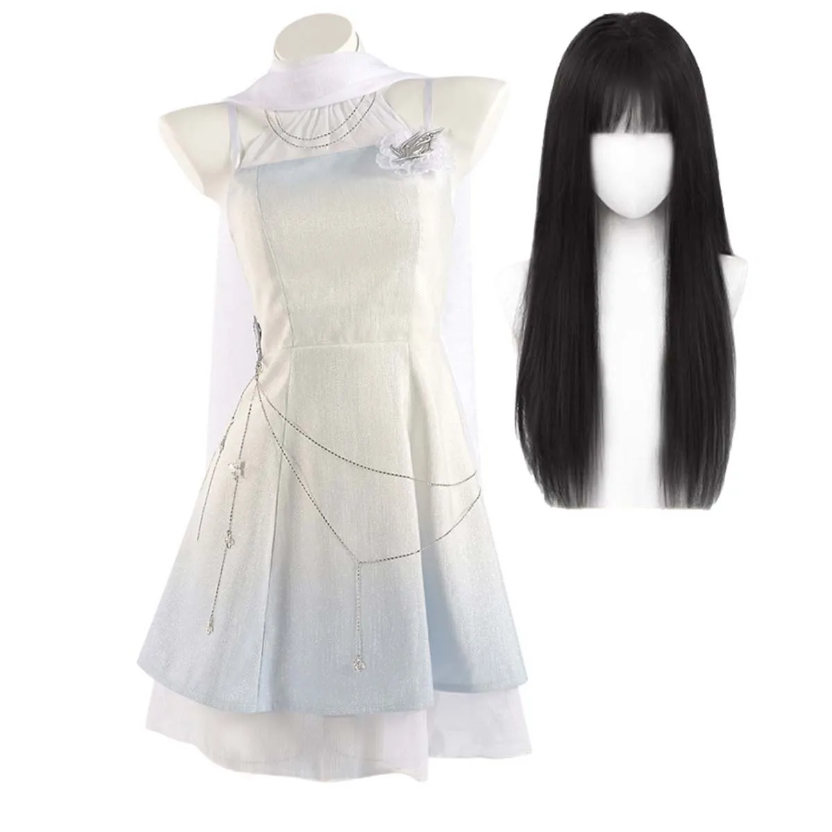 

Women Game Love and Deepspace Cosplay Heroine Zayne Xavier Rafayel Miss Hunter Costume Or Wig