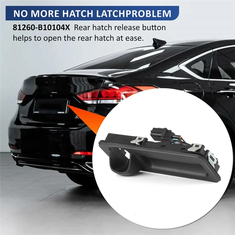 

A20K-Trunk Release Button For Hyundai Genesis G80 Sedan 2015-2020 81260B10104X 81260-B10104X