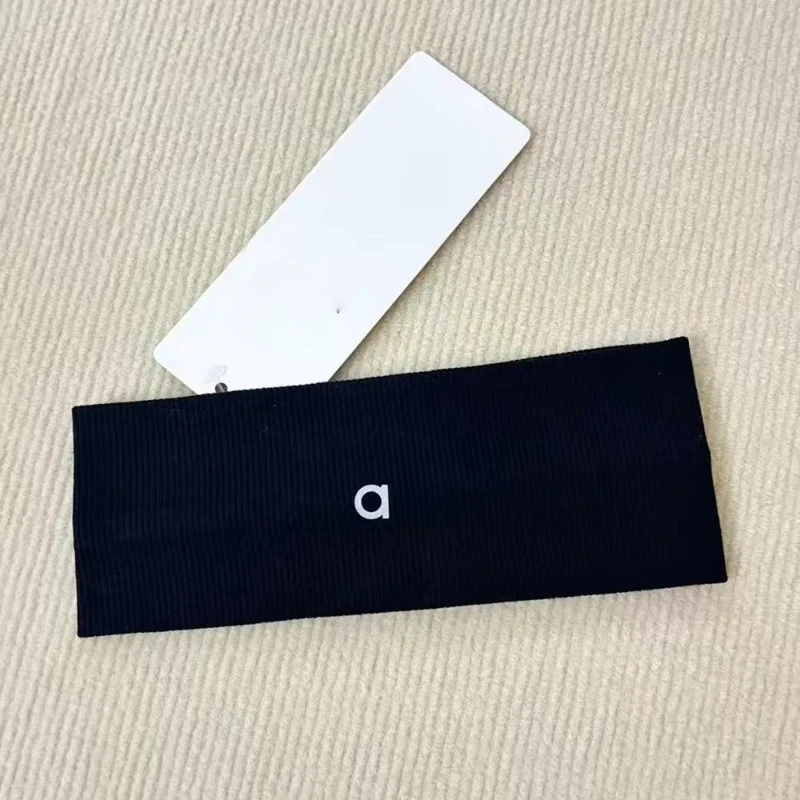 عصابة رأس محبوكة واسعة، وشاح رأس رياضي ممتص للعرق ومضاد للانزلاق، عصابة رأس لليوجا واللياقة البدنية للجنسين