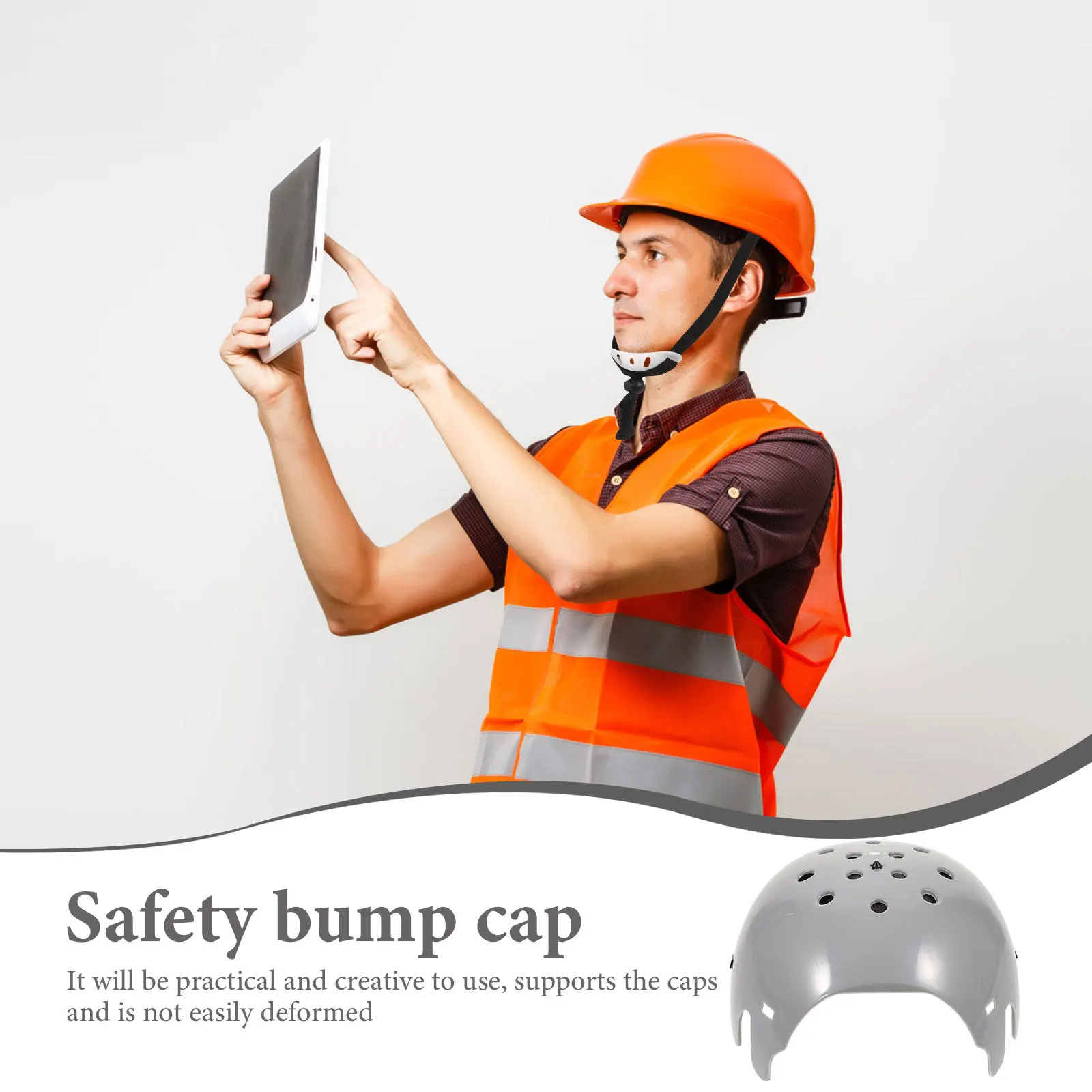 

Safety Hat Liner Lightweight Breathable Insert Shell For Baseball Caps Bump Cap Protection Universal Fit Durable