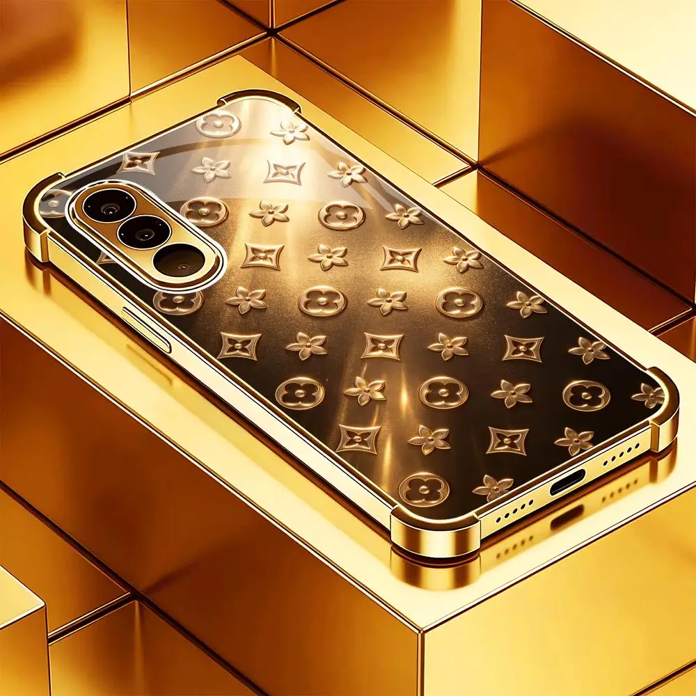 Stylish Upscale Aesthetic s26 ultra case glass phone case for Samsung Galaxy S26 S25 S24 S23 S22 FE,Ultra,Plus Dropresistant