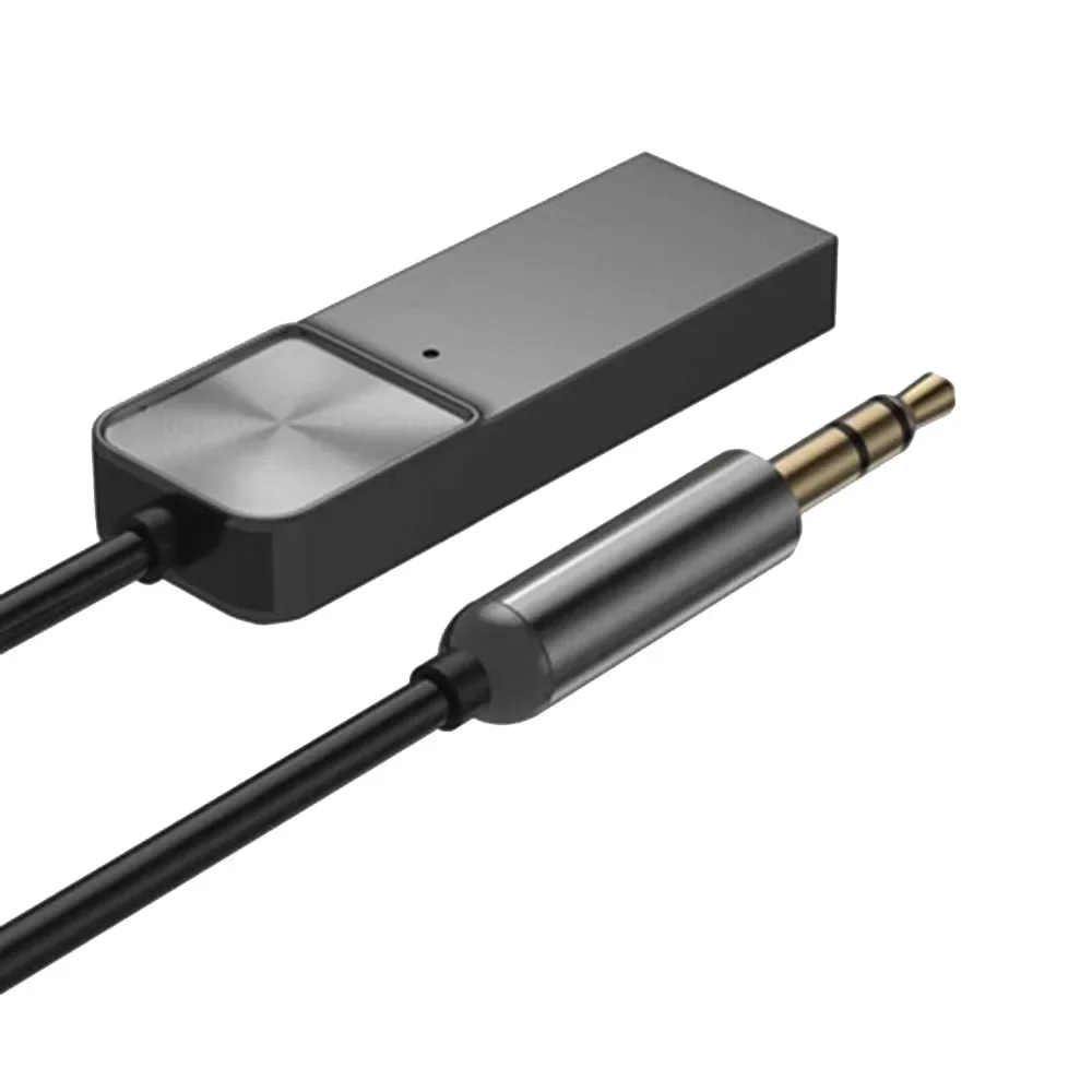 อะแดปเตอร์Aux Dongleสําหรับรถยนต์แจ็ค3.5มม.Aux Bluetooth 5.0 4.2 4.0ตัวรับสัญญาณลําโพงเสียงเครื่องส่งสัญญาณเพลง