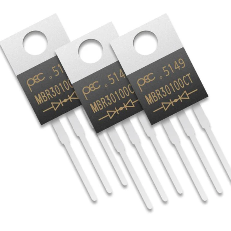 10PCS MBR30100CT MBR20100CT MBR10100CT Schottky diode 100V 30A TO-220 In Stock Wholesale